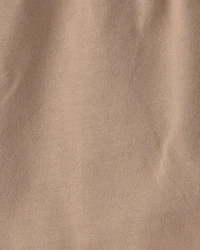 Baby Boy 2-Piece Short-Sleeve Bodysuit & Short Set - Brown/White