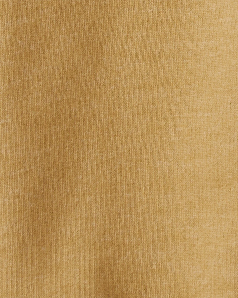 Toddler Boy Rocket French Terry Long-Sleeve Tee & Pant Set - Ivory/Yellow