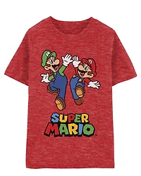 Kid Super Mario™ Short-Sleeve Graphic Tee - Red