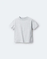 Toddler Short-Sleeve Relaxed Graphic Tee - Heather Grey