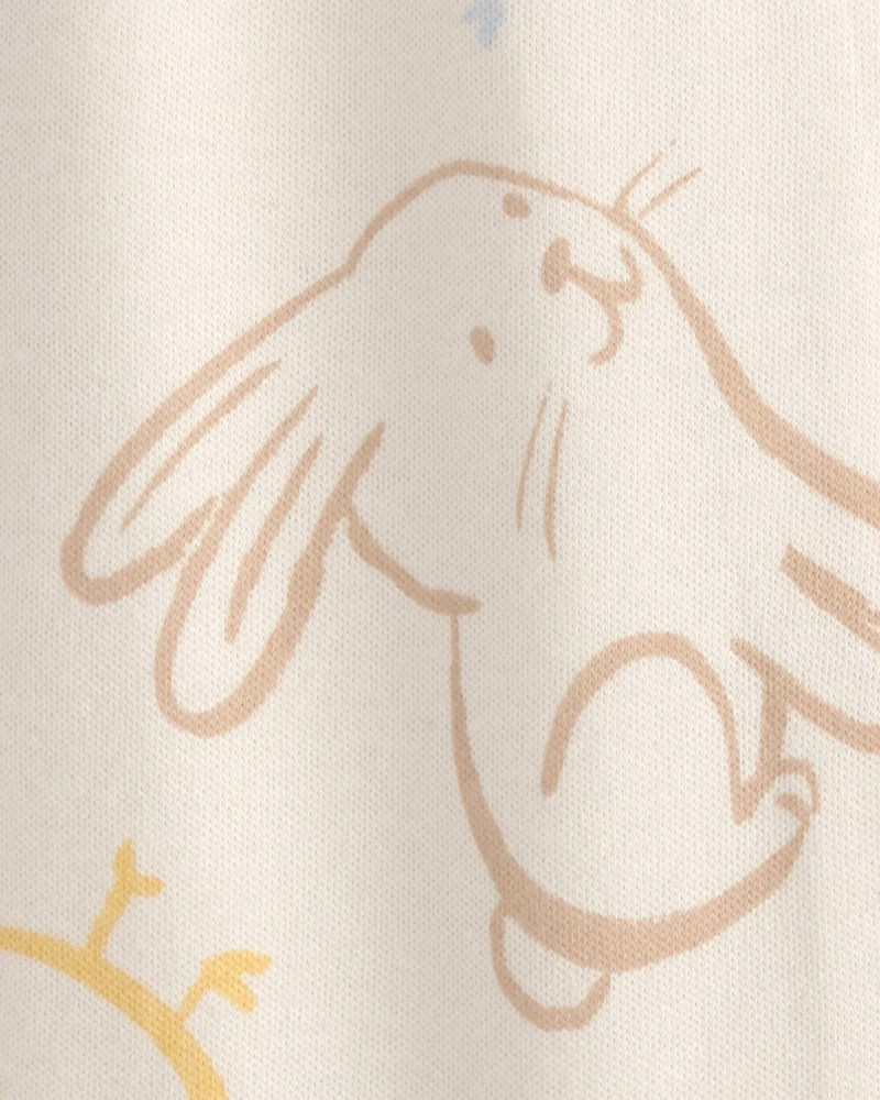 Baby Easter 100% Cotton Sleeper - Cream