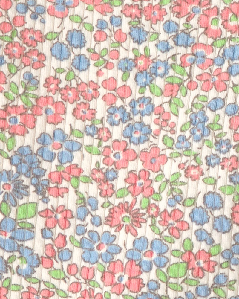 Toddler Girl 2-Pack Organic Cotton Rib Leggings