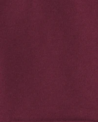Baby Boy Fleece Zip-Up Hoodie - Burgundy