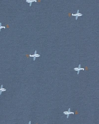 Baby Boy 5-Pack Airplane Multipack Bodysuits