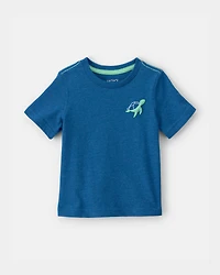 Baby Boy Sea Turtle Graphic Tee - Blue