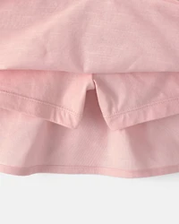 Toddler Girl 2-Piece Top & Skirt Set - Pink
