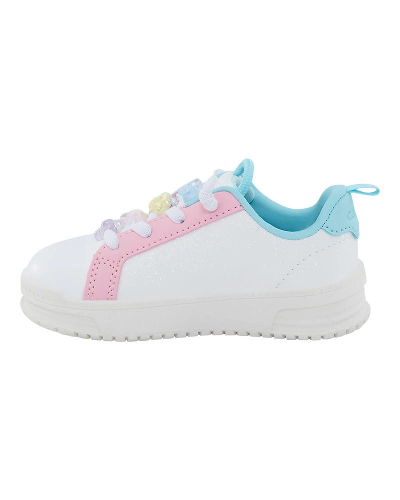 Toddler Girl Pull On Jewel Sneakers