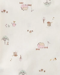 Baby 4-Pack Floral Receiving Blankets