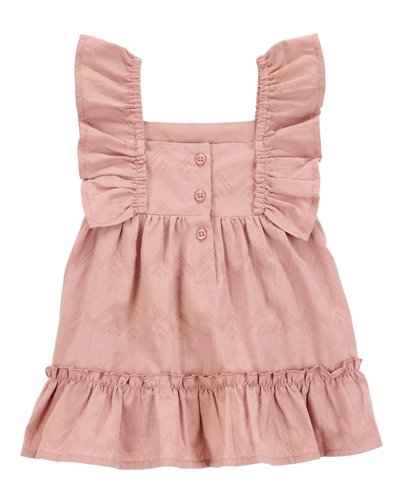Baby Flutter Tiered Dress
