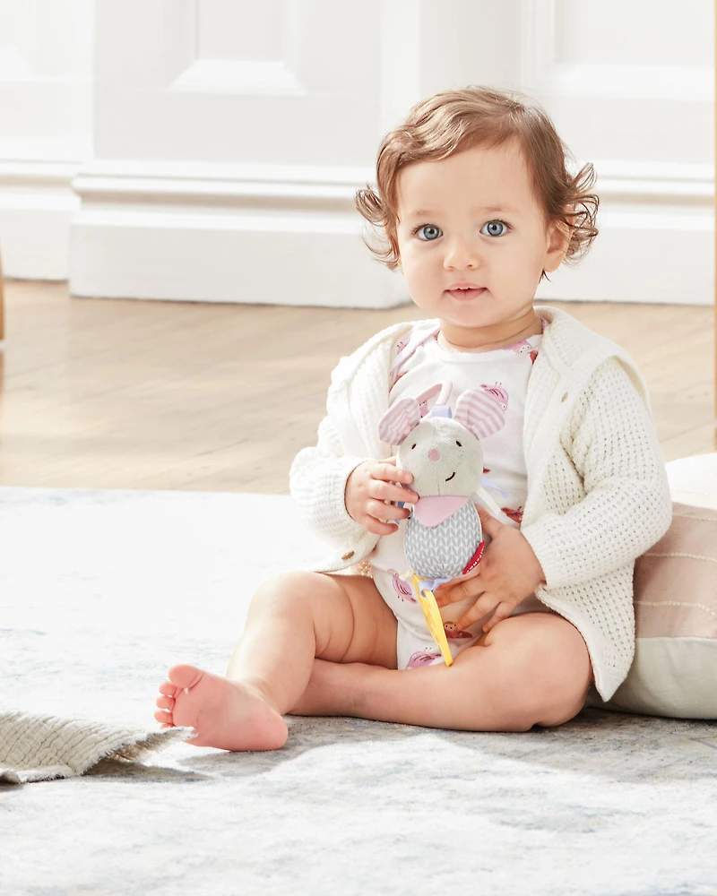Bandana Buddies Chime & Teethe Toy - Mouse