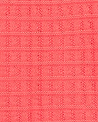 Kid Orange Knit Tank Top