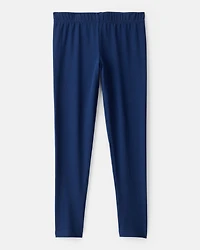 Girls Cotton Stretch Leggings