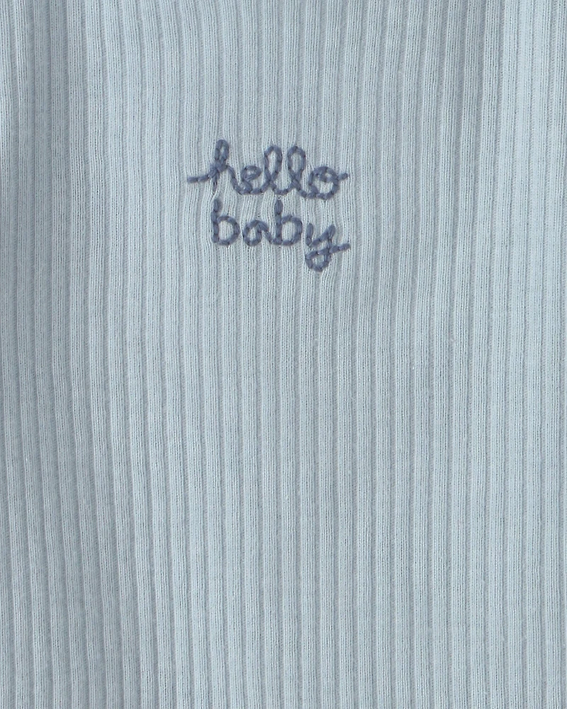 Baby 5-Pack Whale Multipack Bodysuits