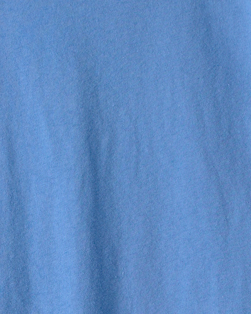 Kid Solid T-Shirt - Blue