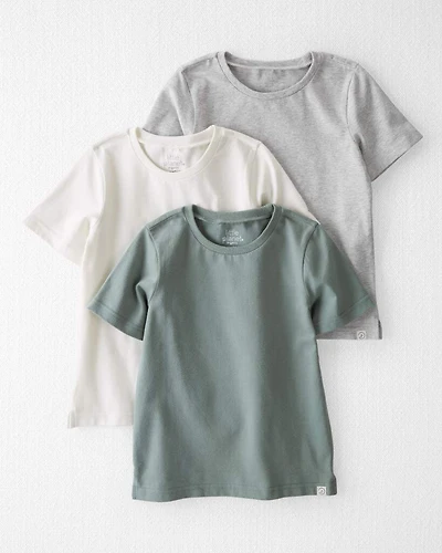 Toddler 3-Pack Organic Cotton T-Shirts