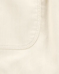 Boys Pull-On Twill Shorts - Khaki