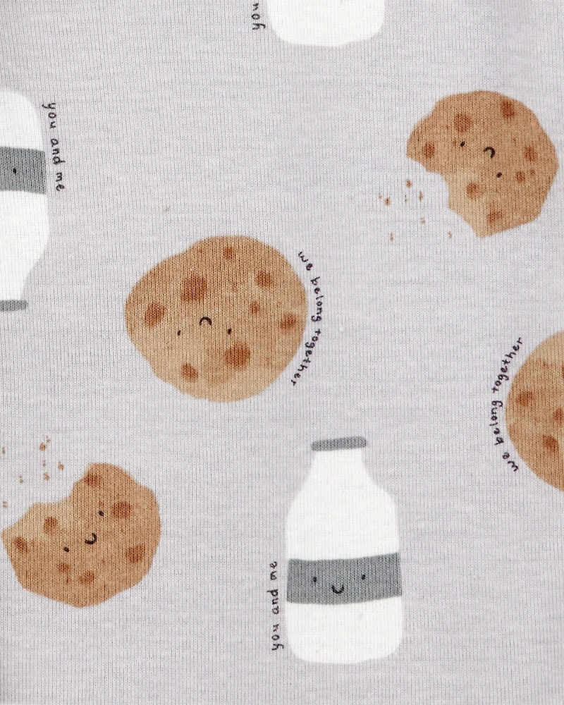 Baby Boy 5-Pack Kangaroo Cloud Short-Sleeve Bodysuits