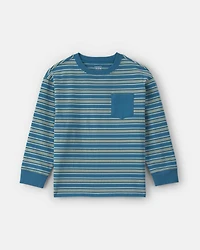 Boys Striped Long-Sleeve T-Shirt