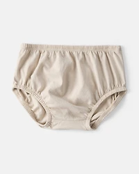 Baby Girl 2-Piece Leopard Print Cotton Long-Sleeve Dress Set - Brown