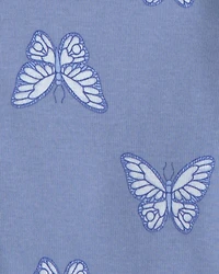 Baby 5-Pack Butterfly Short-Sleeve Bodysuits