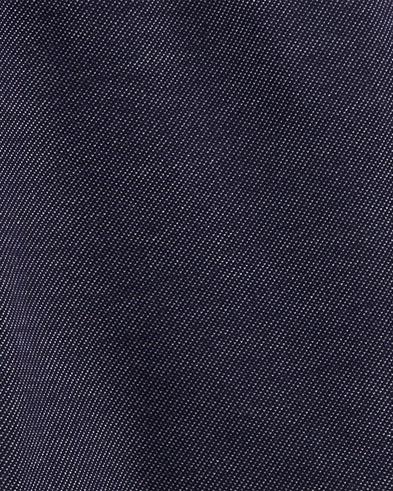 Girls Faux Denim Leggings