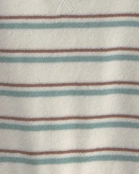 Baby 2-Piece Terry  Top & Short Set Made with Organic Cotton Stripes