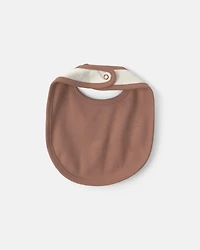 Baby Thanksgiving 100% Cotton Bibs - Cream