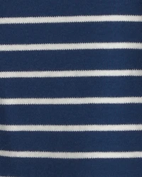 Baby Boy Lobster 2-Way Zip 100% Cotton Sleeper - Blue