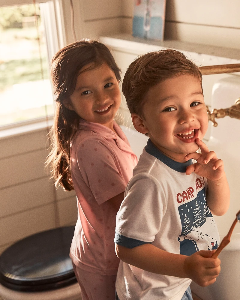 Toddler 2-Piece Camp Snooze Loose Fit Pyjamas