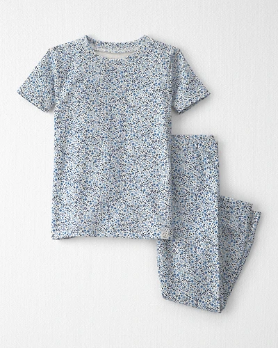Toddler Girl 2-Piece Organic Cotton Pyjamas Meadow Bloom