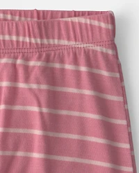 Baby Girl 2-Pack Woodland PurelySoft™ Pull-On Pants - Pink