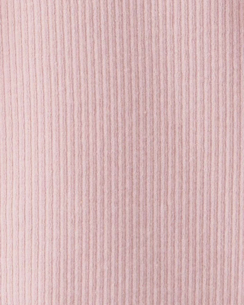 Baby Girl 3-Pack Organic Cotton Ribbed Tees