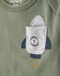 Baby 7-Pack Short-Sleeve Original Bodysuits