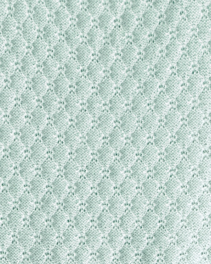 Baby Girl Sweater Dress - Green