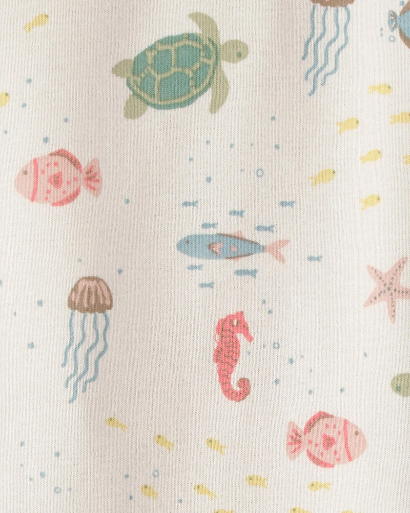 Toddler 2-Piece Organic Cotton Pyjamas Under the Sea
