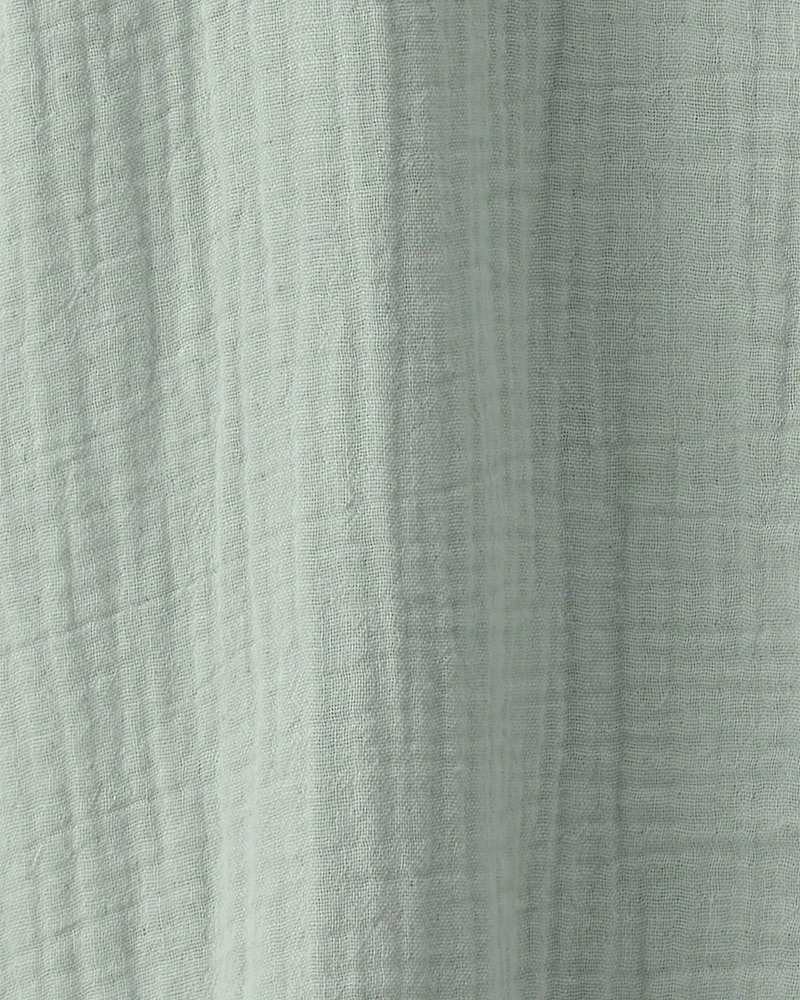 Girls Organic Cotton Gauze Dress