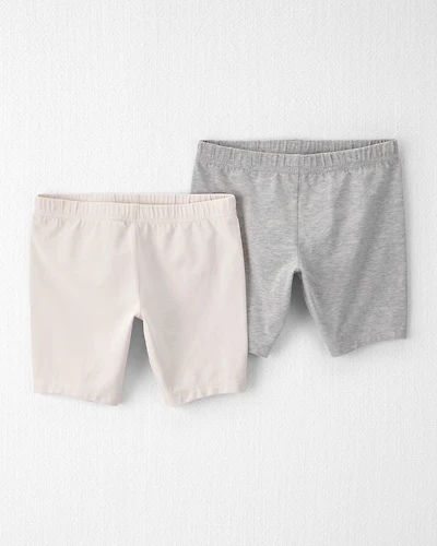Girls 2-Pack Tumbling Shorts