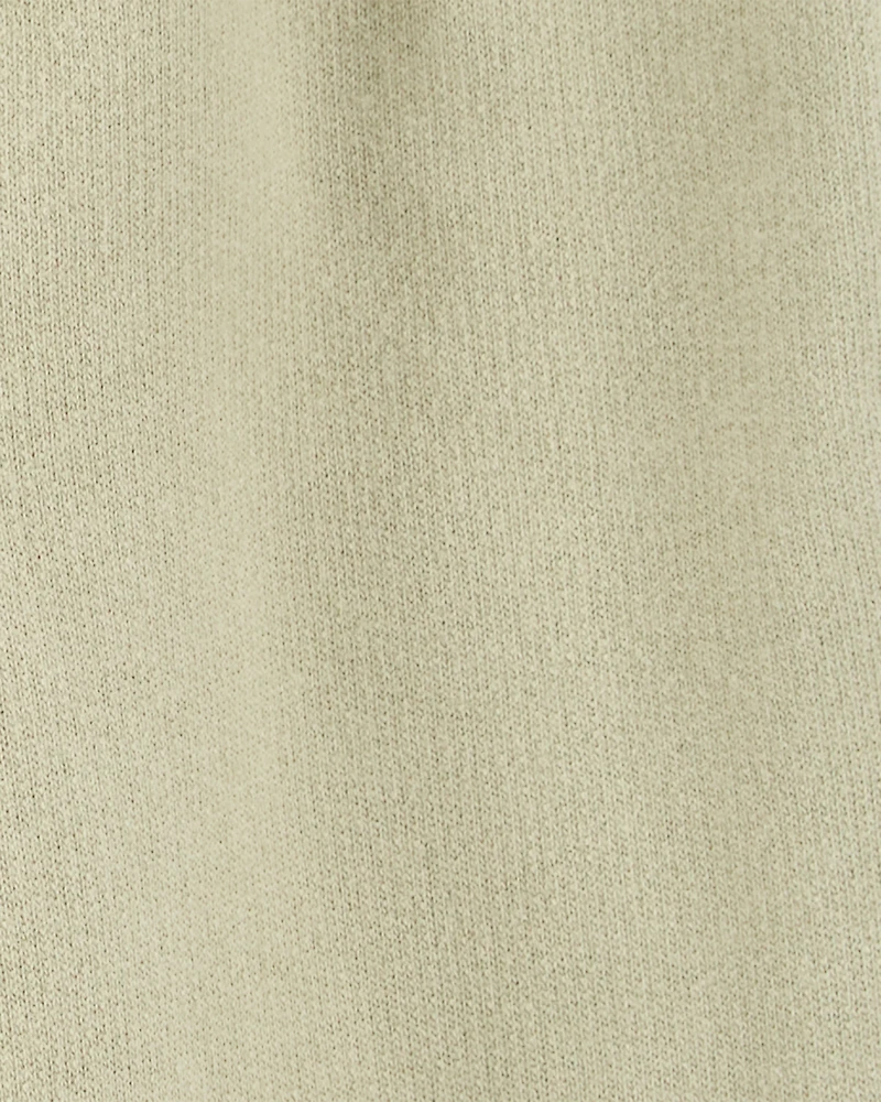 Baby Pull-On French Terry Joggers - Olive