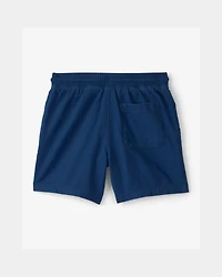 Boys Twill Shorts - Blue