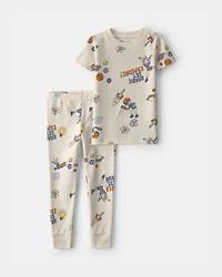 Toddler 2-Piece Blippi Short-Sleeve Pyjama Set