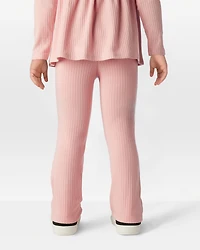 Toddler Girl Cotton Flare Active Pants - Pink