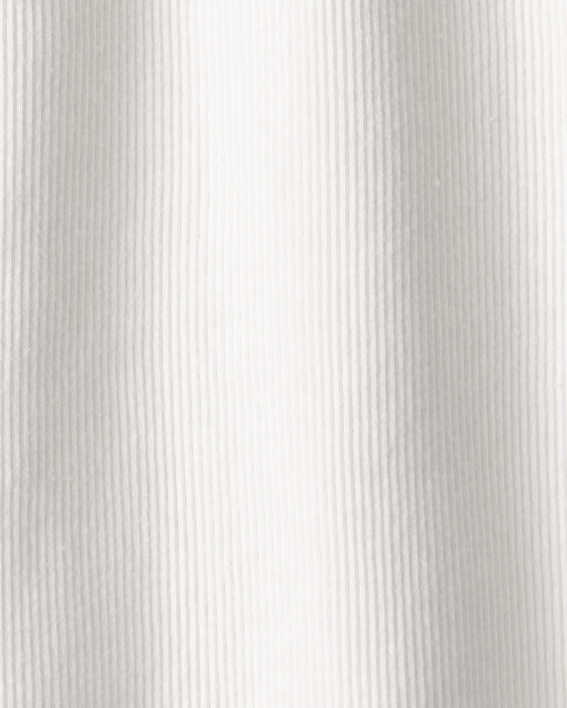 Girls Eyelet Top - White