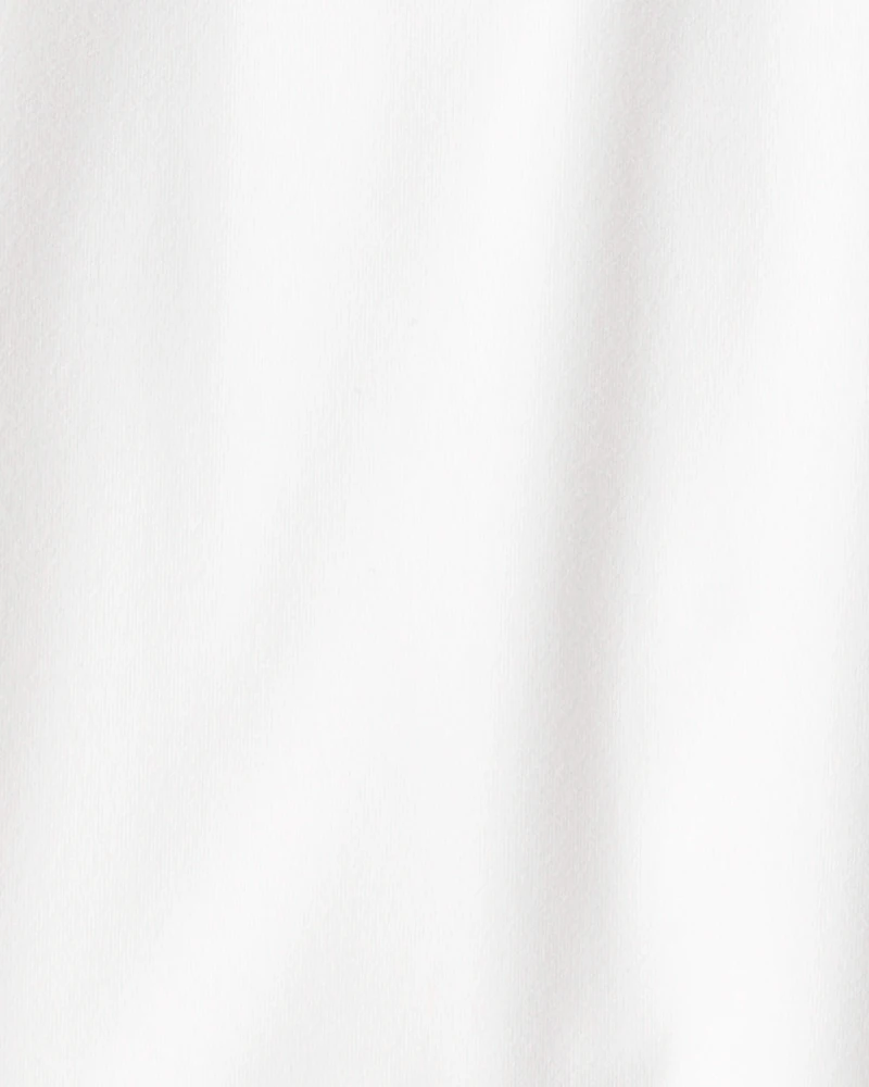 Girls Short-Sleeve Top - White