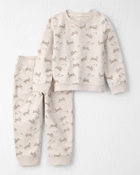 Toddler Organic Cotton Set Bunny Print