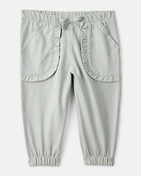 Baby Girl 2-Piece Butterfly Bodysuit & Pant Set - Green/White