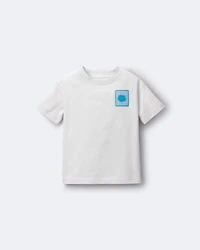 Toddler Squish Relaxed Graphic Tee - Light Grey