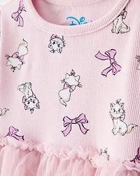 Baby Aristocats Long-Sleeve Tutu Dress