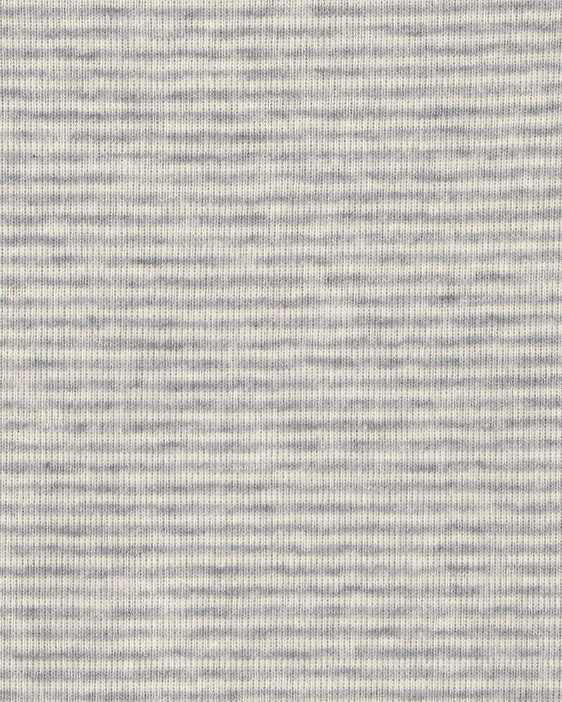 Baby 6-Pack Sheep Long-Sleeve Bodysuits - Grey/White