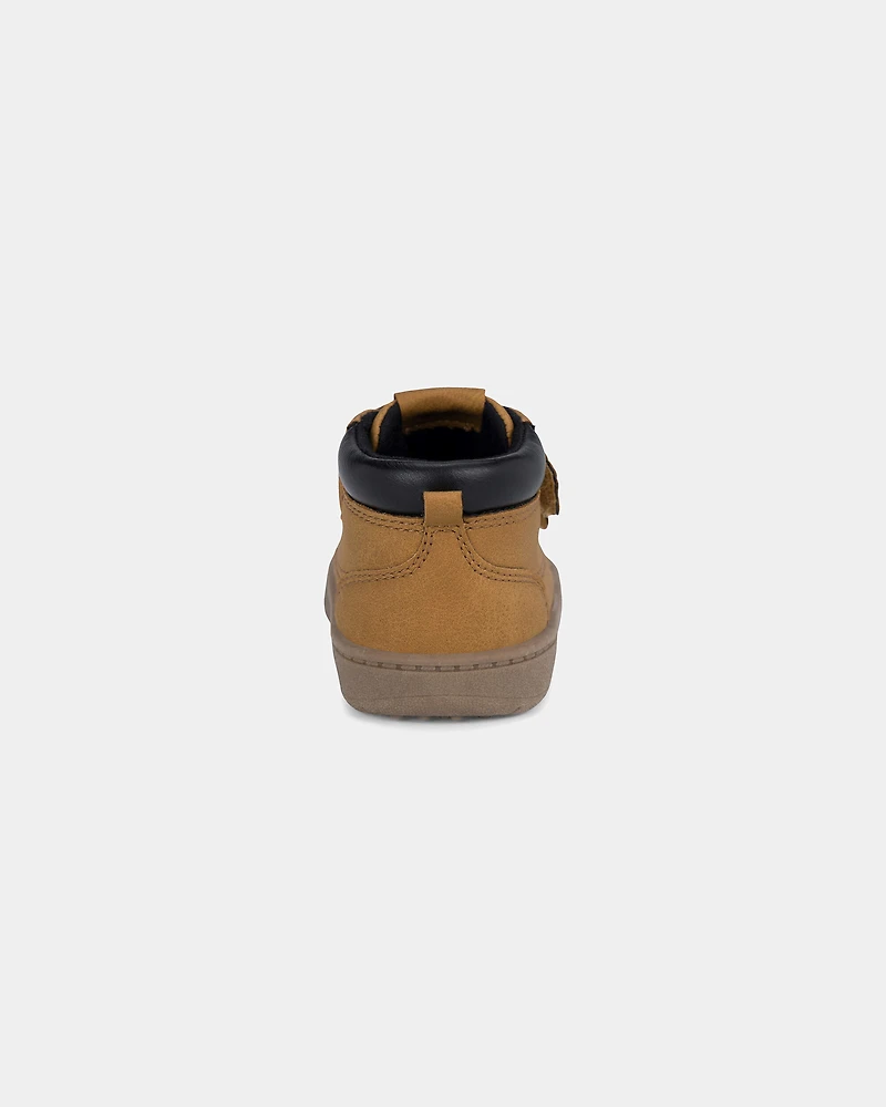 Baby Boy Every Step® First Walker High-Top Boot - Brown