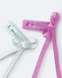 Toddler Girl 2-Pack Bow Clips